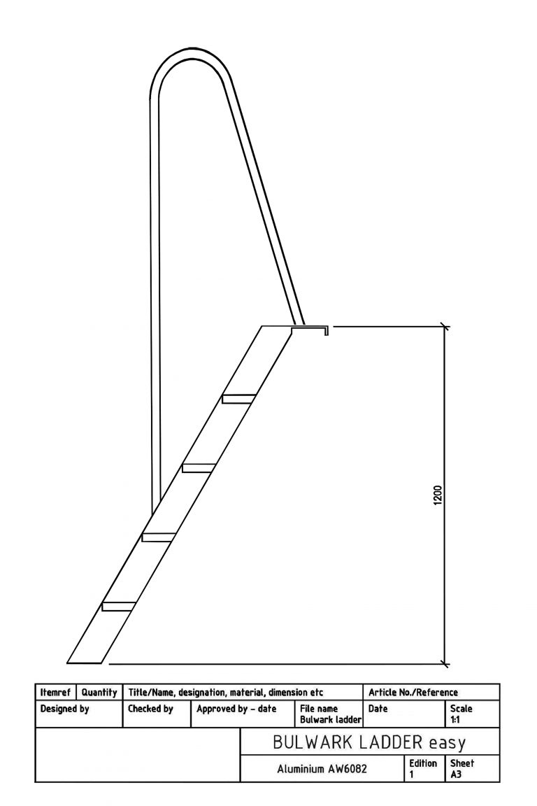 Products4Ships Bulwark ladder Easy