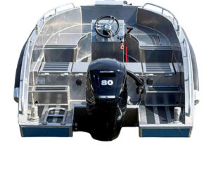 P4S Worker aluminium workboat for professional marine operations.